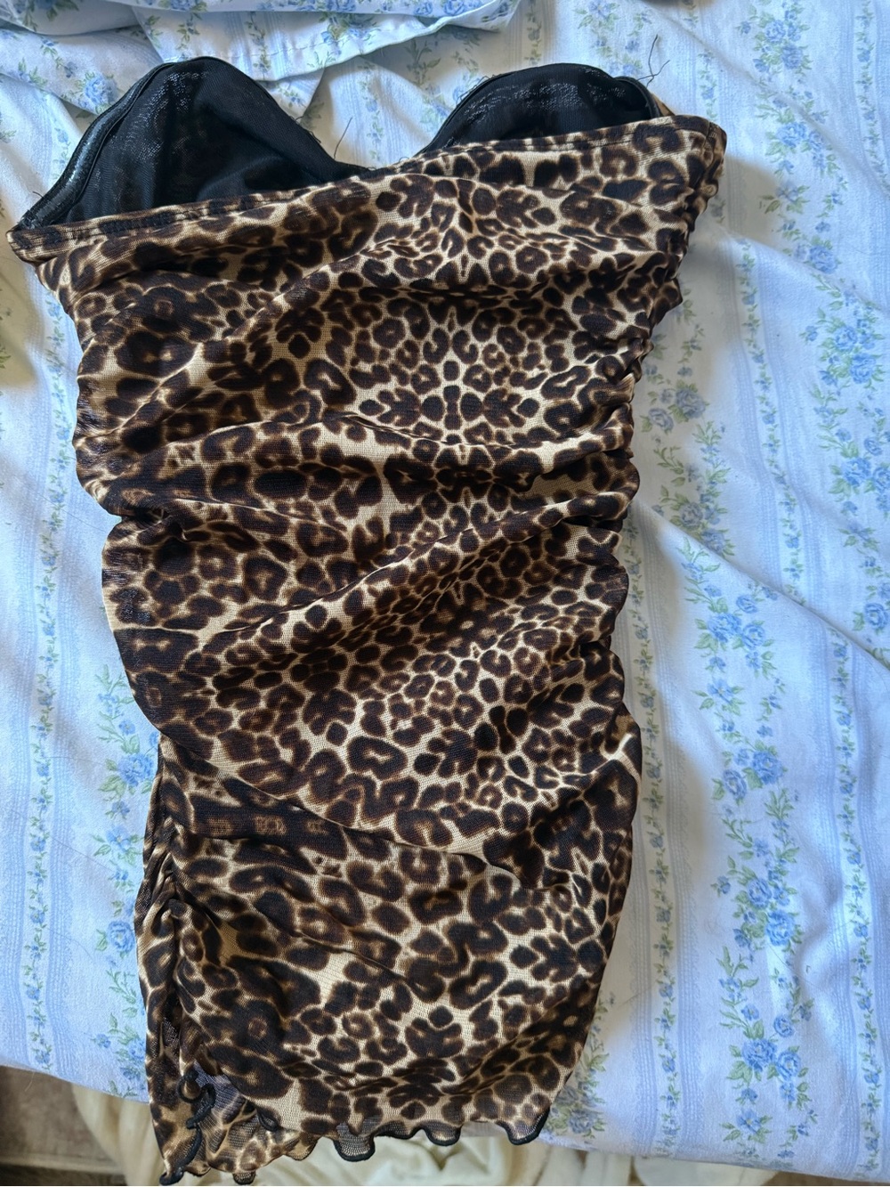 🐆Leopard Print Tube Top - Picture 2 of 2